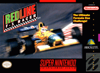 Redline F-1 Racer Super Nintendo  box art